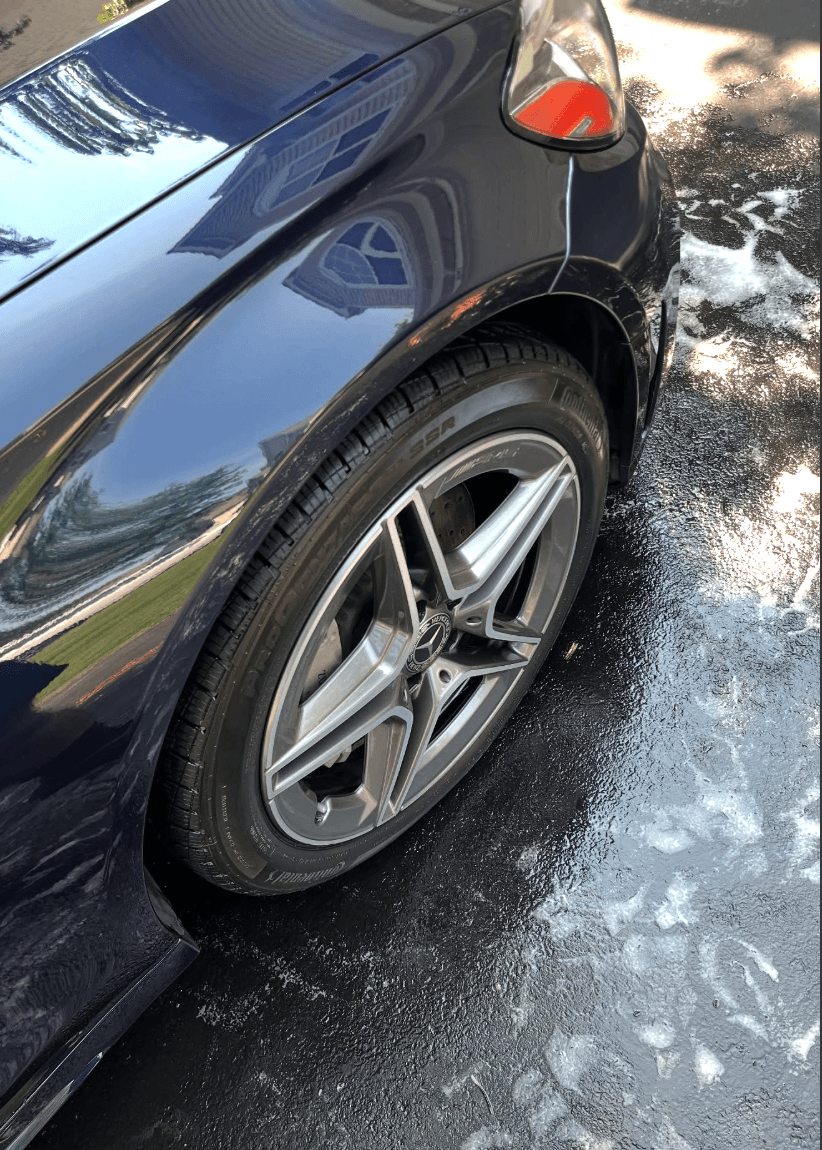Mercedes C-Class — Wheel & Tire Detail